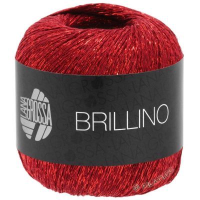 Lana Grossa BRILLINO 017 83% вискоза, 17% полиэстер металик, 25г/ 200м